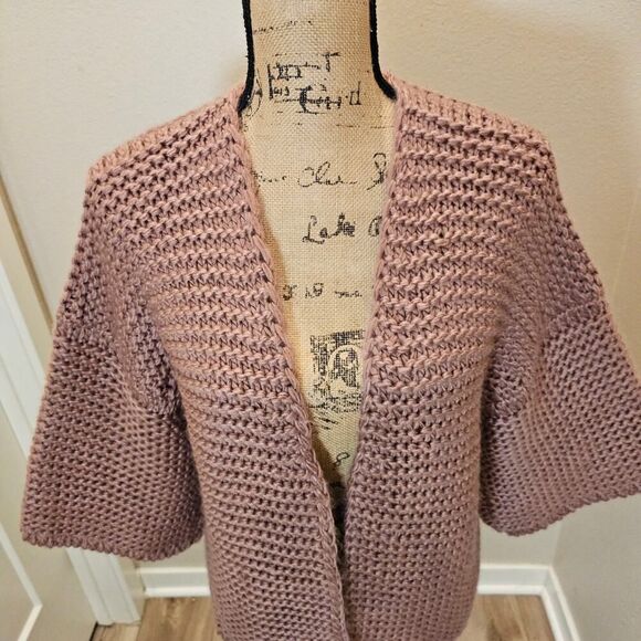 NWT MarlaWynne Chunky Knit Cardigan Size M - Picture 2 of 7